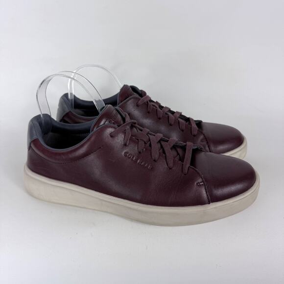 Cole Haan Grand Crosscourt Traveler Sneakers Men\'s 10 Maroon Leather Lace-Up main image 6